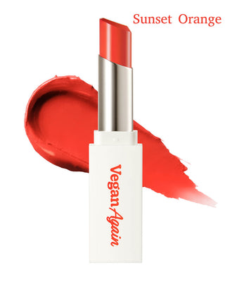orange lipstick, touch in sol