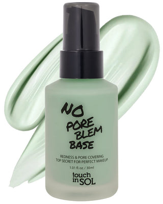 color corrector for redness, best primer, no poreblem, touch in sol