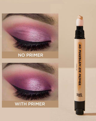 eyeshadow base primer, no poreblem, touch in sol
