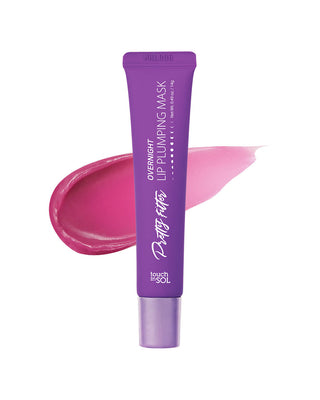 lip balm, night plumping, touch in sol
