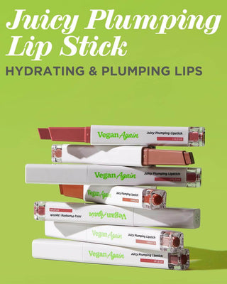 lipstick gloss, lip plumping, korean makeup, vegan again