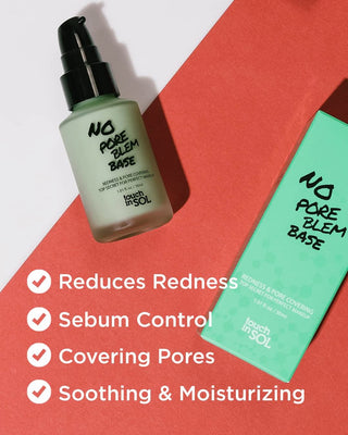 primer makeup primer, redness, no poreblem, touch in sol