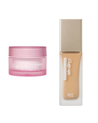 Icy Sherbet Primer Hidratante + Base Mate de Touch in SOL
