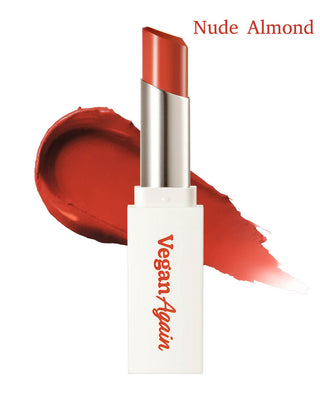 Vegan Again Juicy Glow Long Lasting Hydrating Lipstick