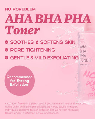 bha exfoliant toner for face, touch in sol, korean makeup