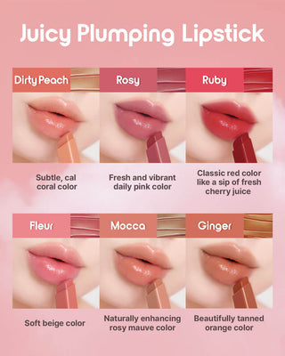 Vegan Again Juicy Plumping Lipstick Gloss Glow by Touch in Sol