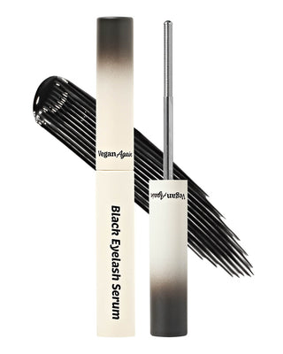 vegan eyelash serum, mascara, touch in sol